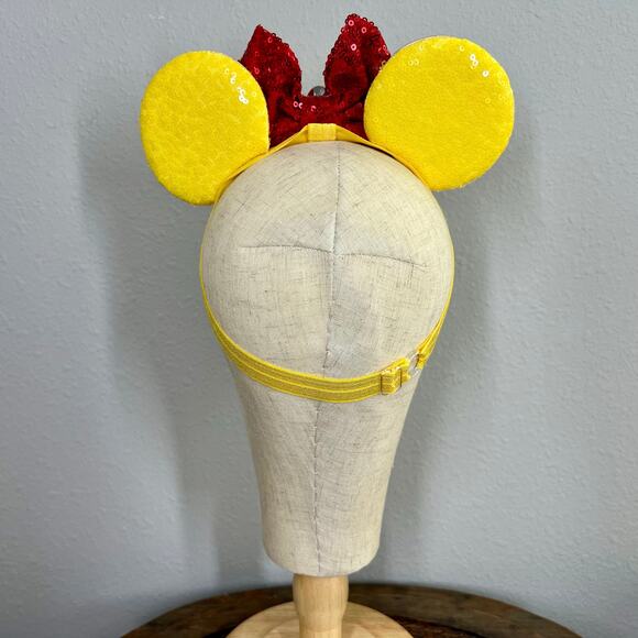Winnie the Pooh Elastic Minnie Ears | Disney-Inspired Adjustable Ears Headband - Picture 4 of 5